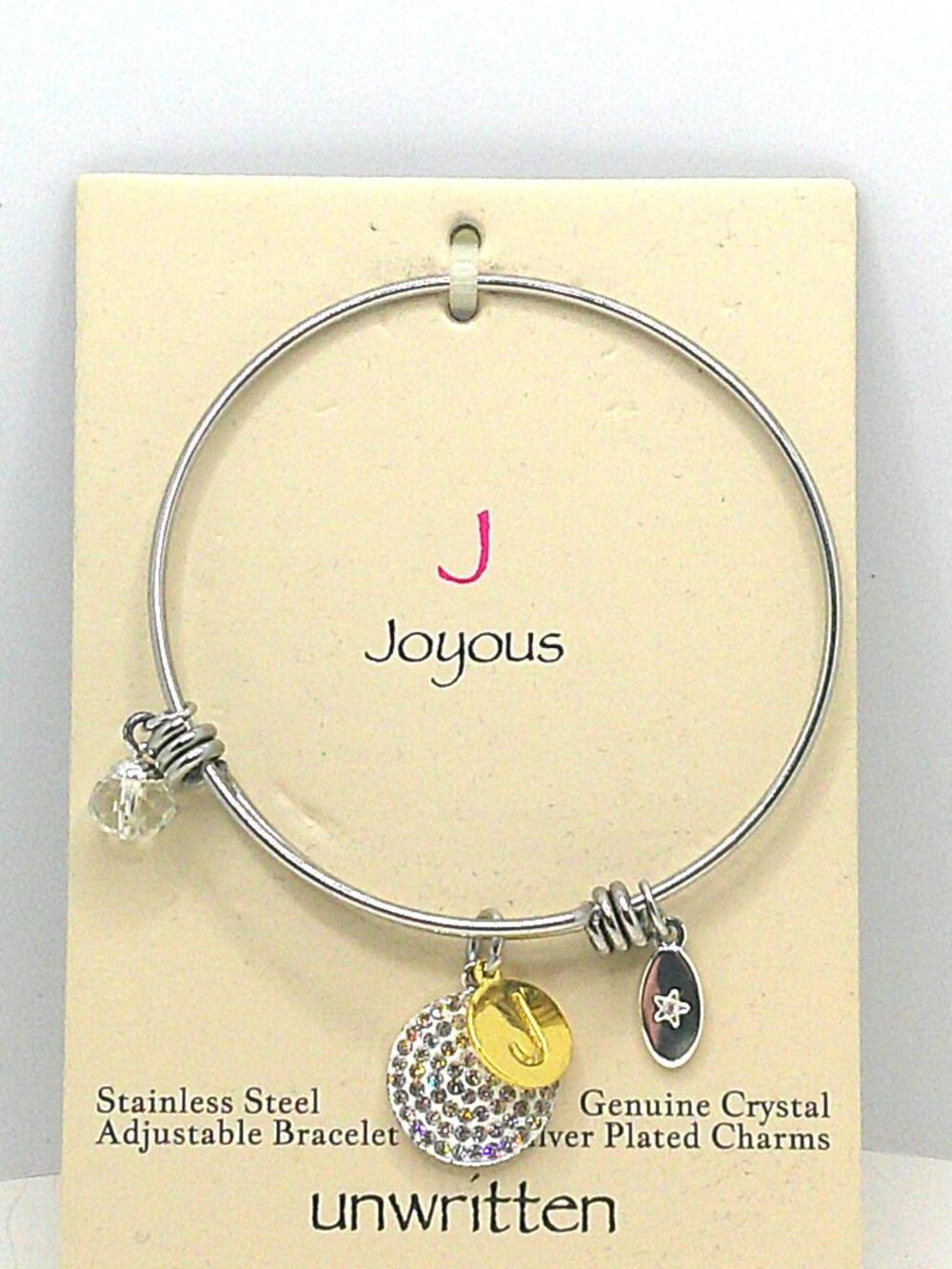 Silverplated Charm Bracelet